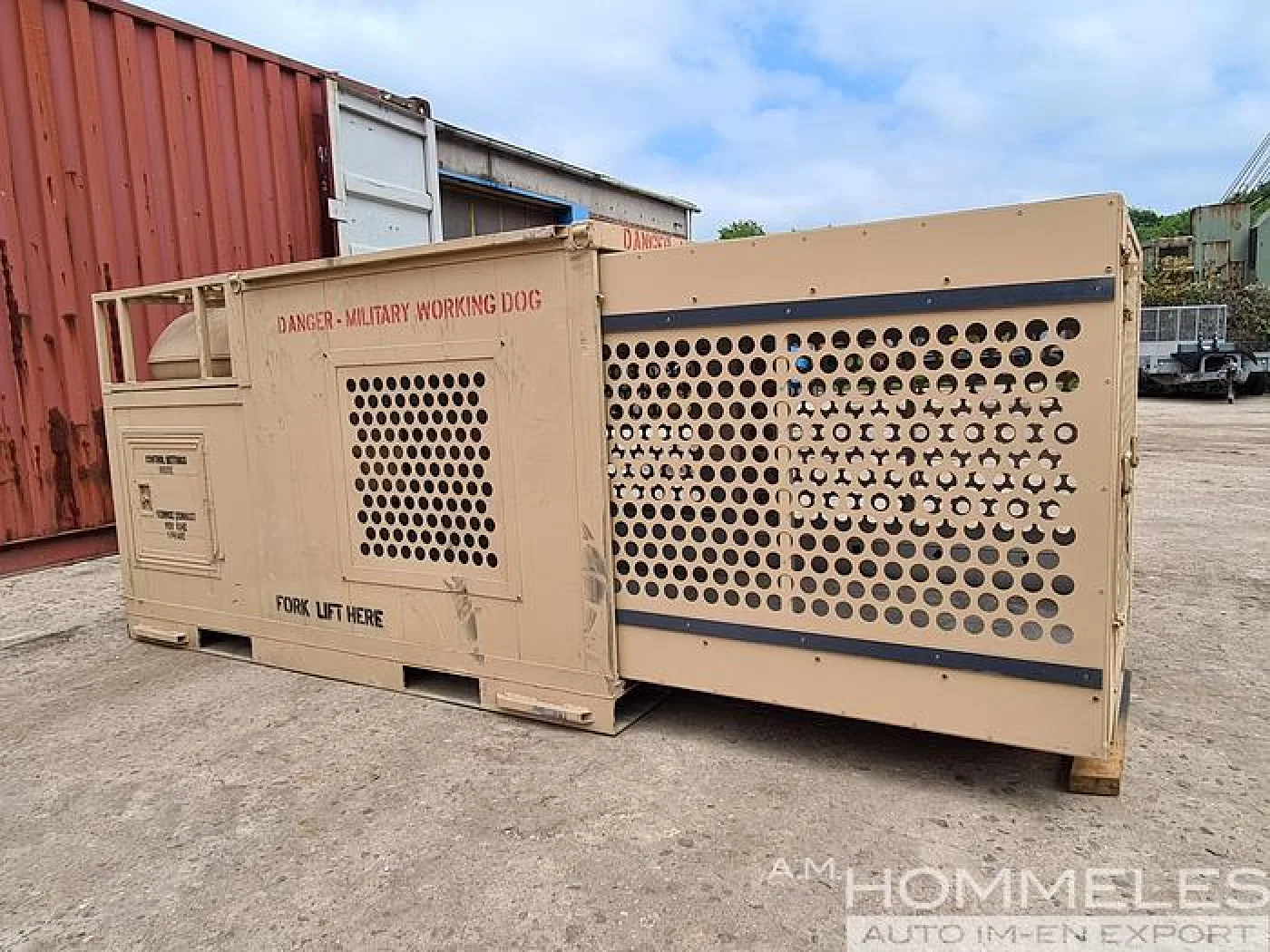 Garrett Container Systems Military Working Dog Kennel - 4