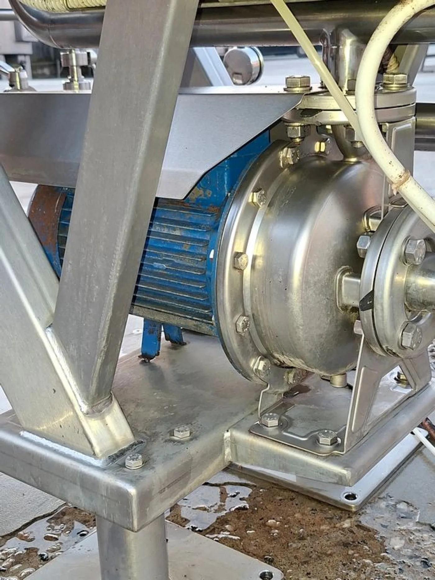 KIESELGUR FILTER DELLA TOFFOLA MOD. NF10 IN STAINLESS STEEL, 10 MQ FILTERING SURFACE, SECOND HAND MACHINE - 4