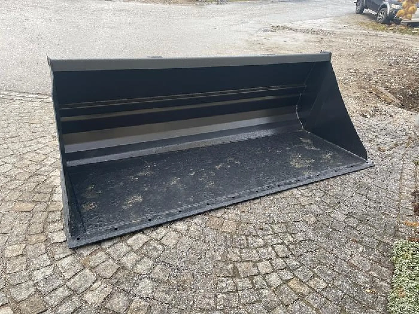BIG SUN Schwergutschaufel 250 cm mit Kramer / Claas Scorpion Aufnahme - 1