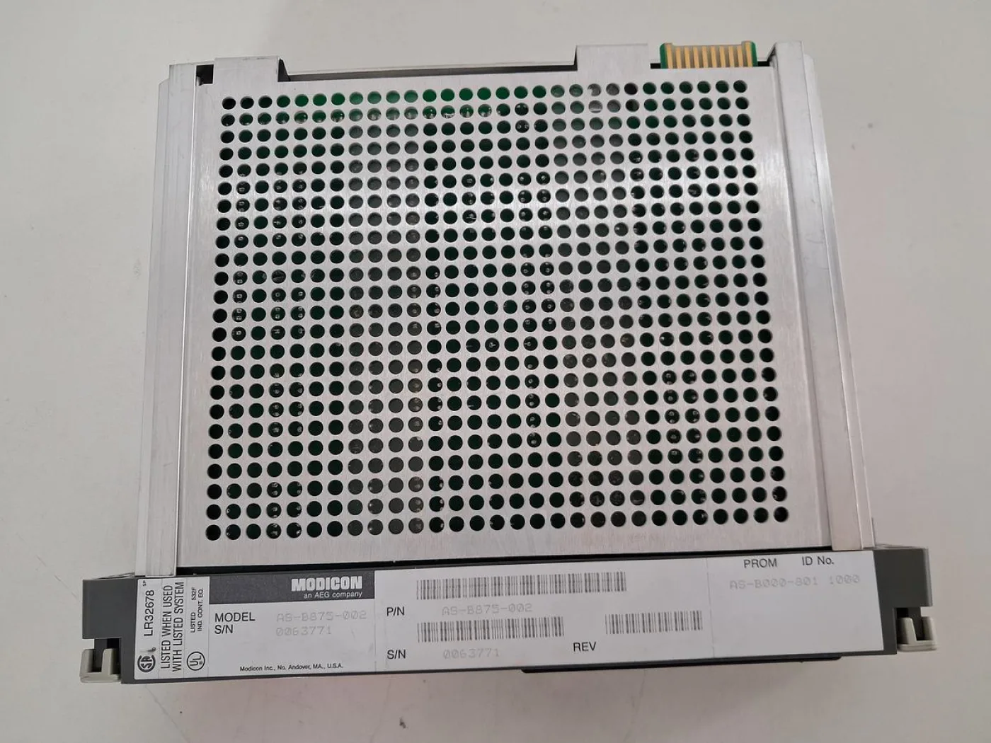 Modicon AS-B875-002 PLC Module - 3