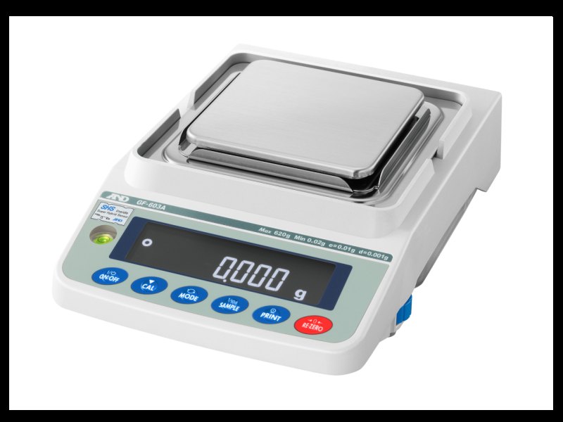 A&D GX&GF-603A Series Precision 3-Place Balance