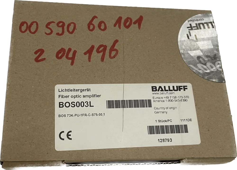 BALLUFF Faserbasisgeräte für Kunststoff- und Glasfasern BOS 73K-PU-1FR-C-S75-00,1