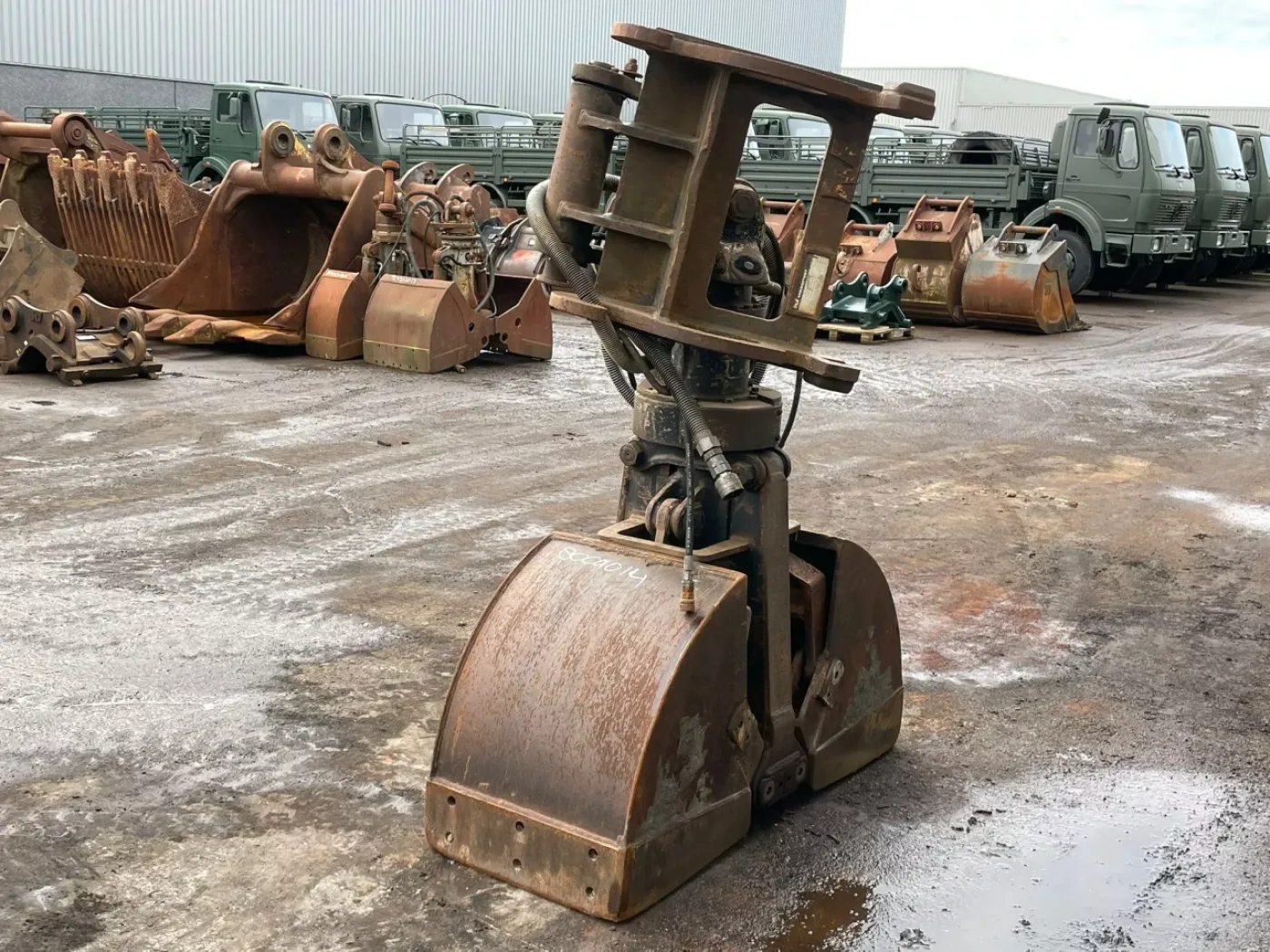 Clamshell grapple GGS35-600-CW20/30/40 - 3