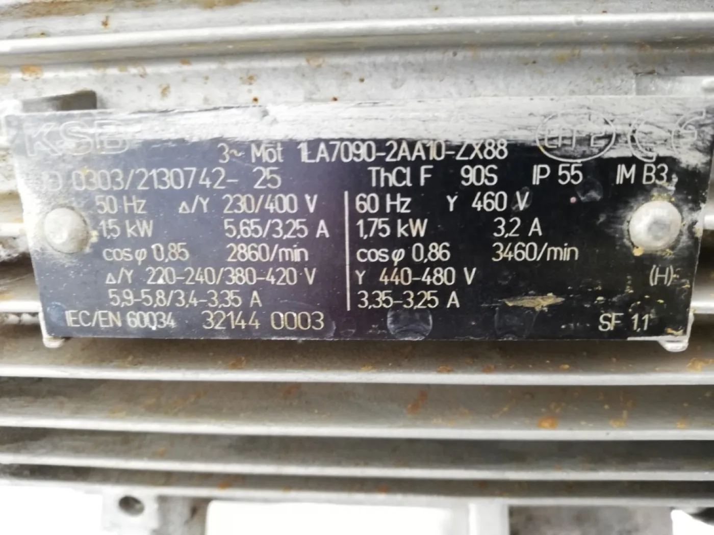 KSB Etanorm SYA 032-160.1 - Centrifugal Pump - 4