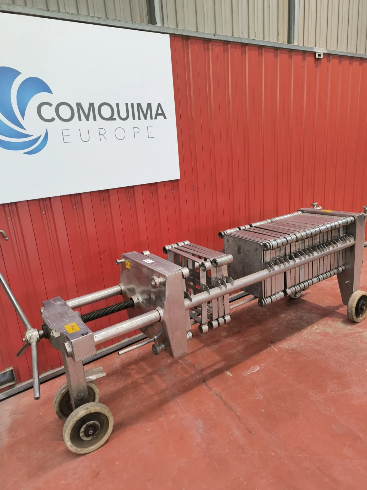 FILTER PRESS KHS ORION C40/56 KG STAINLESS STEEL 316 - 2