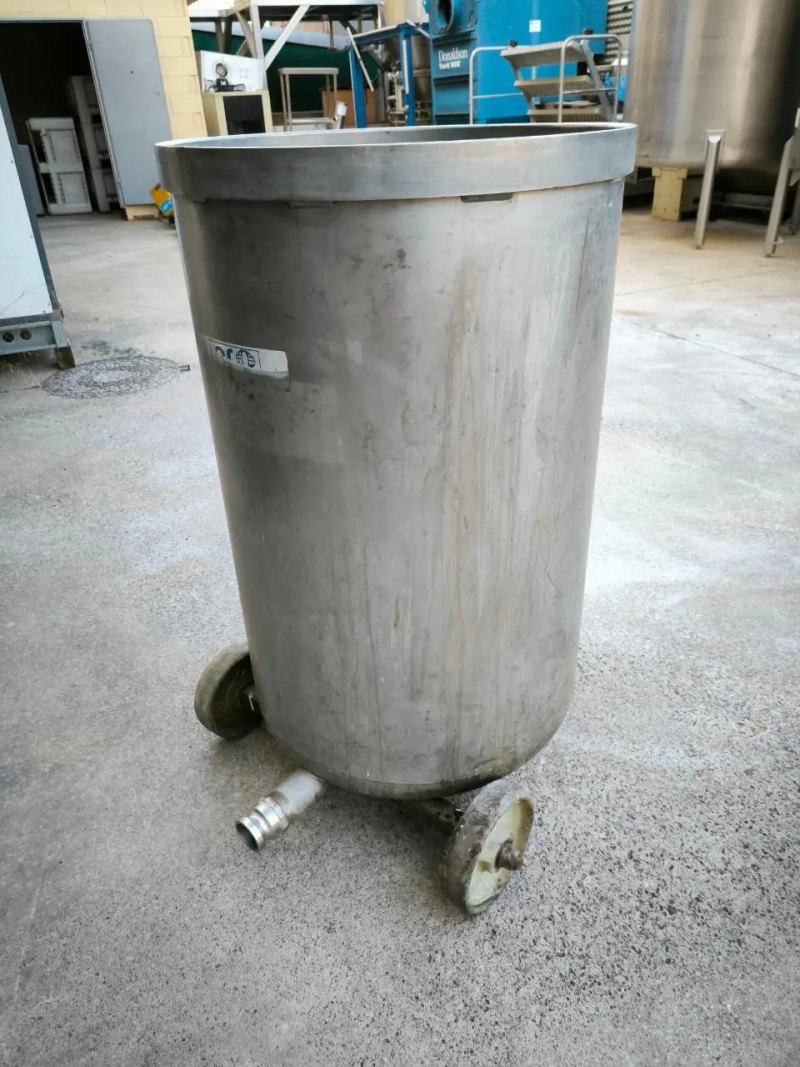 STAINLESS STEEL DISPERMIX TANK 250 LITERS