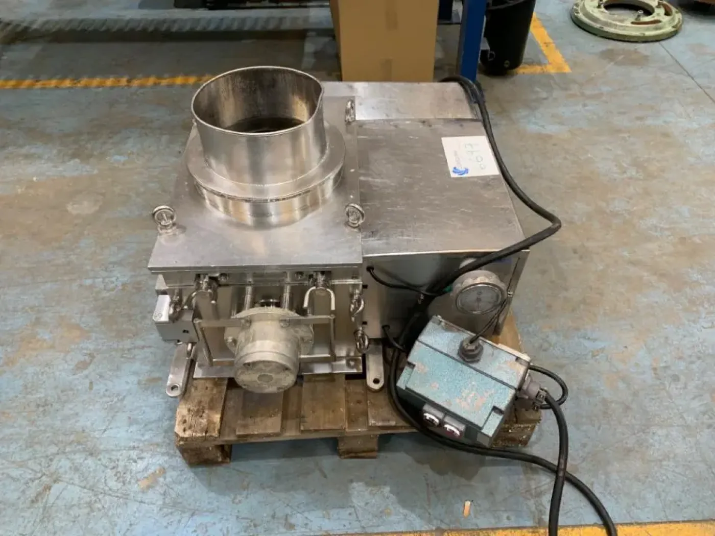 USED FREWITT MG-636 STAINLESS STEEL CENTRIFUGAL GRANULATOR - 2