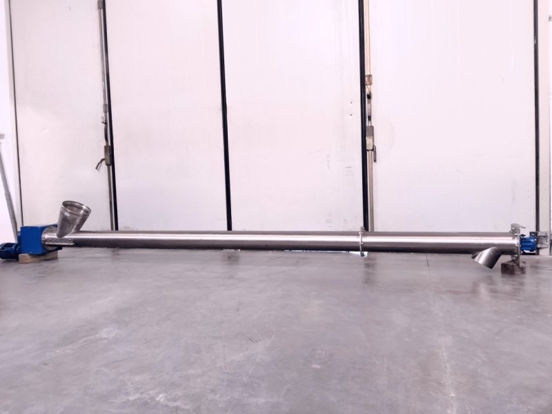 TRASFERITORE POLVERI A COCLEA IN ACCIAIO INOX – WAM