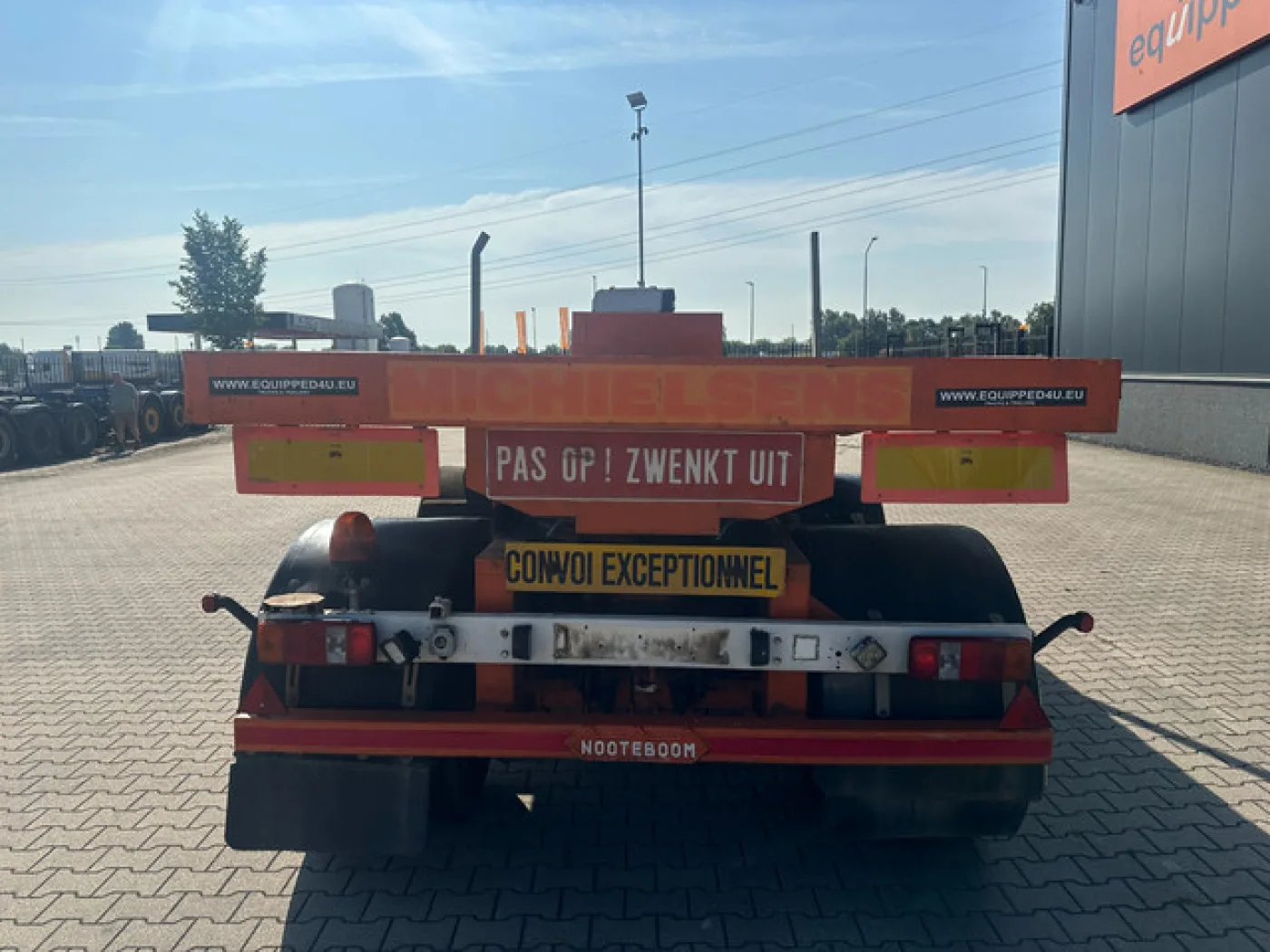 Nooteboom OVB-73-04 73 tons Ballast trailer / 4 axles / 3 hydraulic steering axles - 4