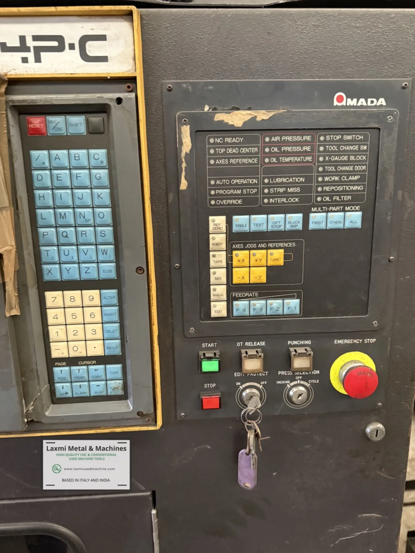 NC TURRET PUNCH PRESS, AMADA - PEGA 306072 - Laxmi Metal & Machines, Rohtak - 2