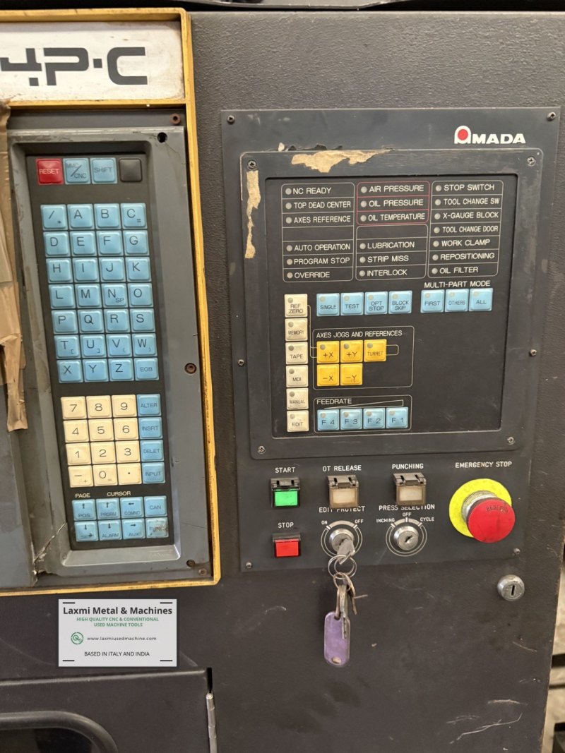 NC TURRET PUNCH PRESS, AMADA - PEGA 306072 - Laxmi Metal & Machines, Rohtak