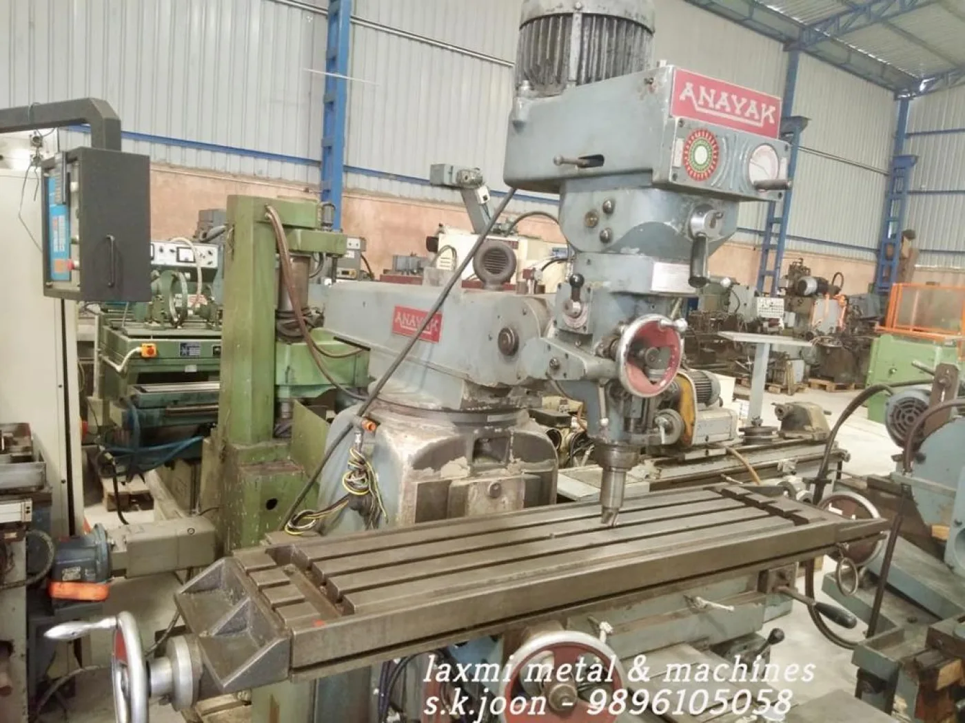 VERTICAL MILLING MACHINE, ANAYAK - Laxmi Metal & Machines, Rohtak - 5