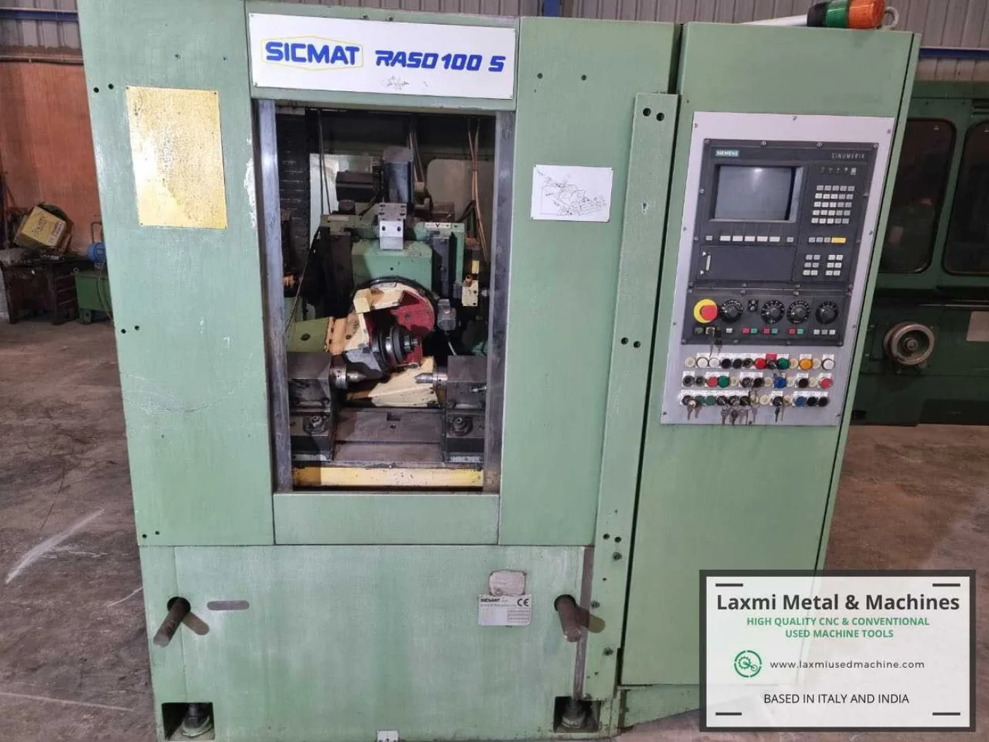 4 AXIS CNC GEAR SHAVING, SICMAT - RASO 100S (Same as 200S) - Laxmi Metal & Machines, Rohtak - 4