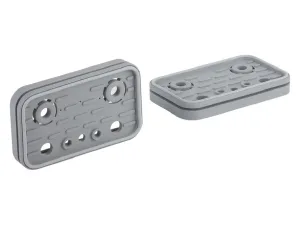 Auflagegummi Saugplatte Vakuumsauger oben mit Moosdichtkante 125 x 75 mm – wie Felder Art.-Nr. 300-05-946 Art.-Nr. 10.01.12.03511