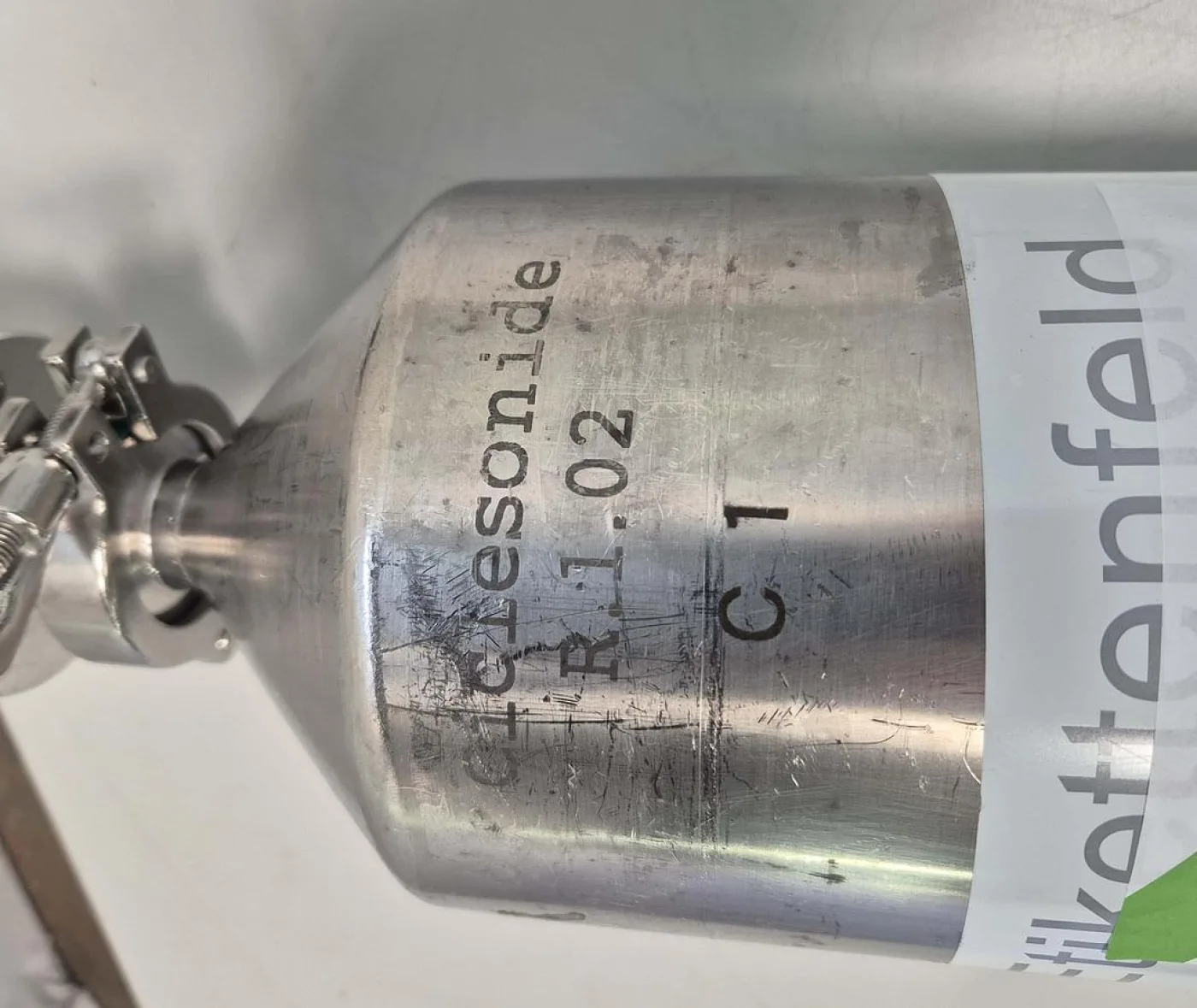 Cicero Druckbehälter - Andockbehälter, „Ciclesonide R1.02“, C1 bzw. C2 - 5