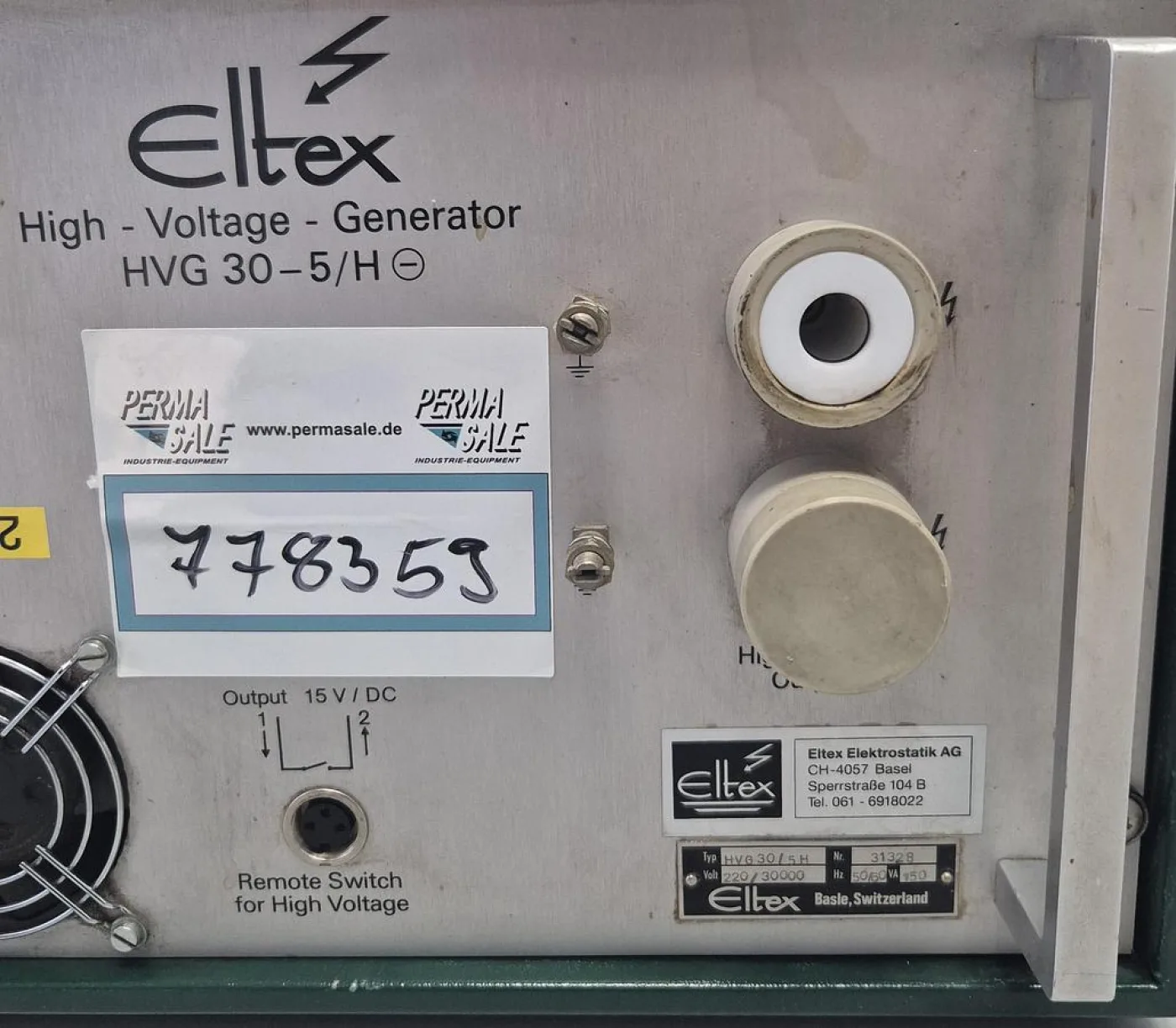 Eltex Hochspannung Generator HVG30-5/H - 4