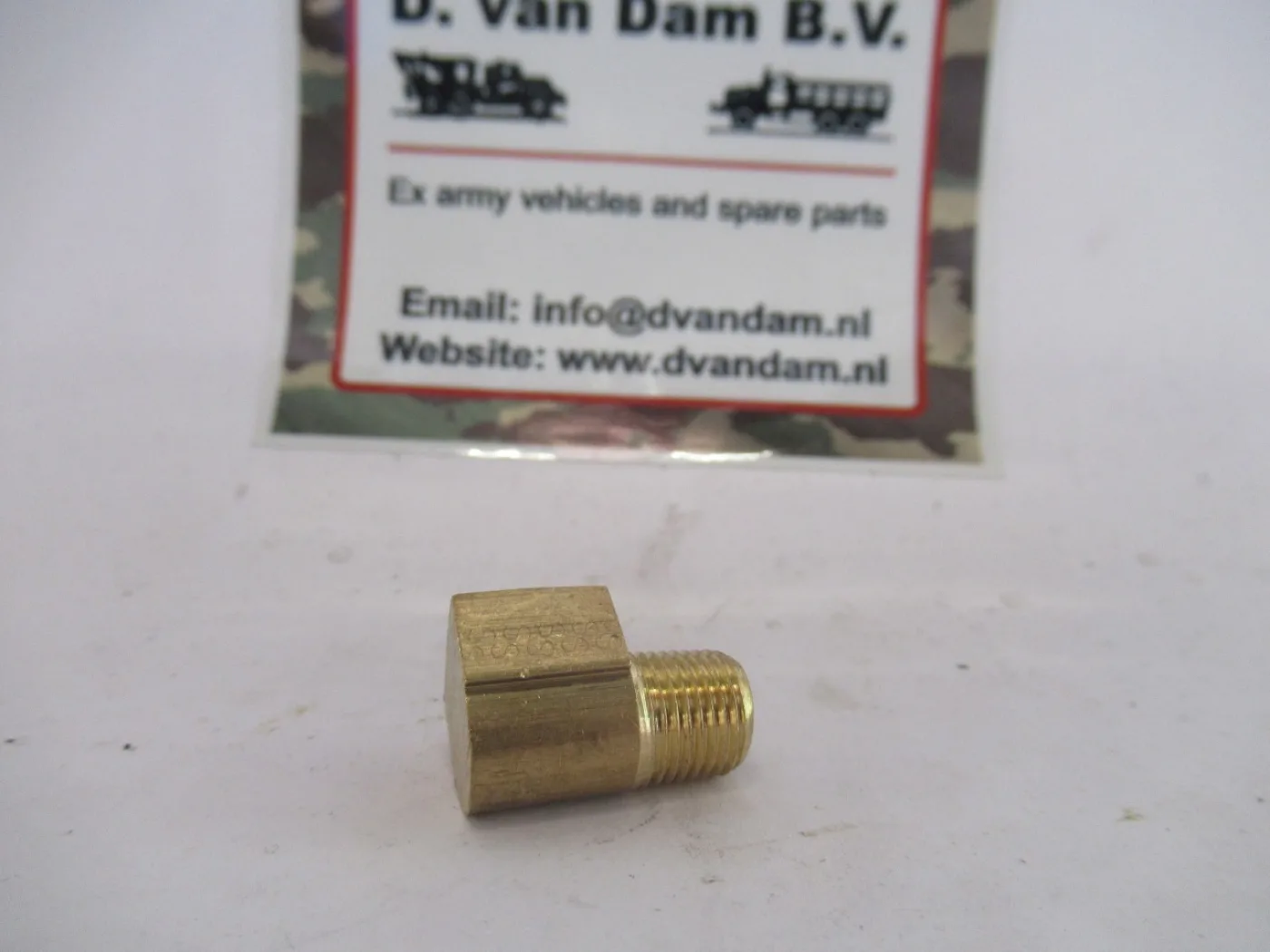 Knie 90 graden brandstof/vacuümpomp - 3
