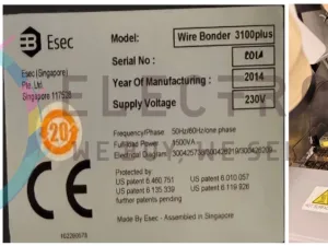 Besi Esec 3100 Plus, Wire Bonders, vintage 2014