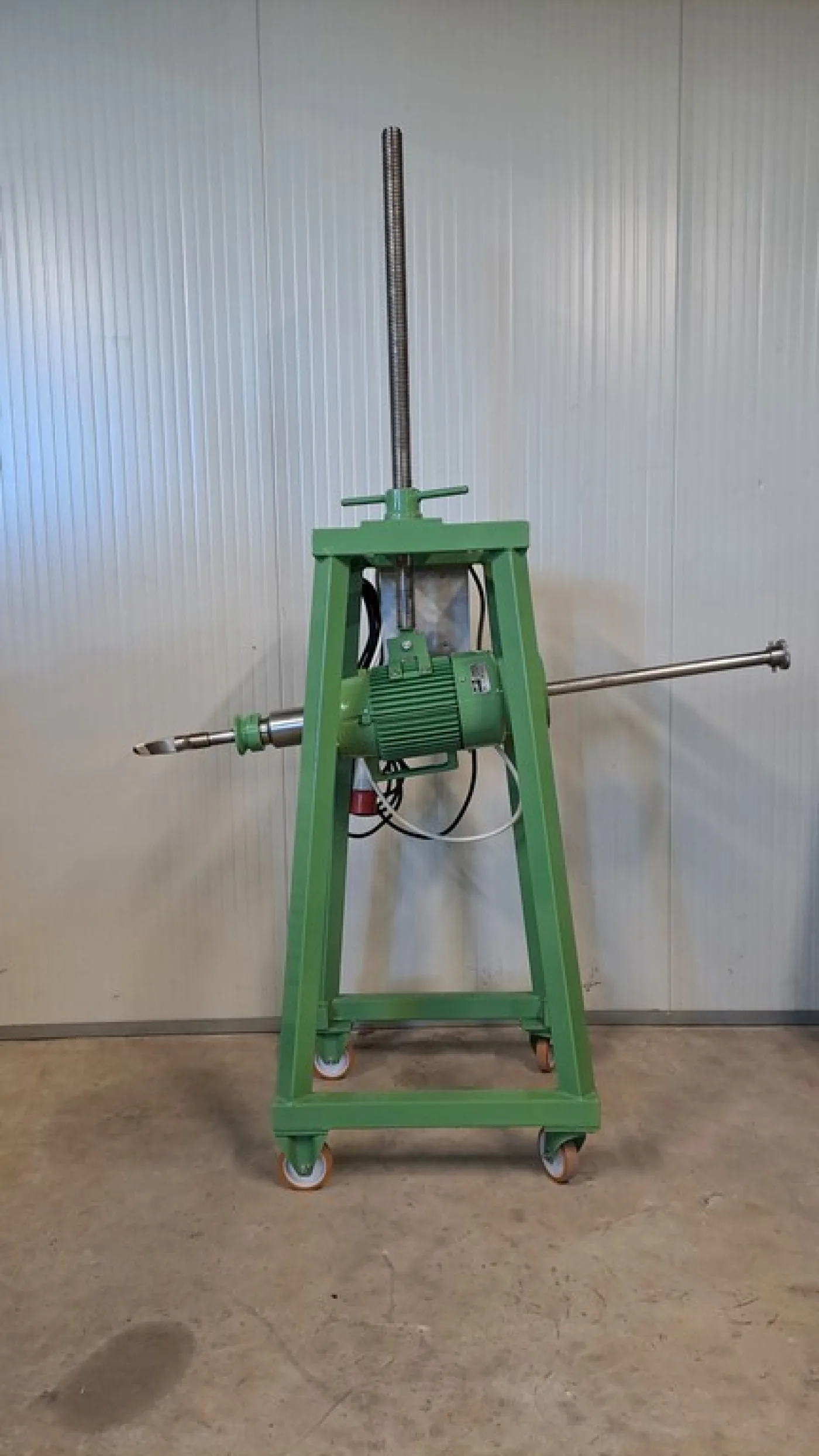 MIXER WITH EXTRACTABLE SHAFT, FIRM GUTH, MOD. RA 300, THREE-PHASE ENGINE, SECOND-HAND EQUIPMENT - 5