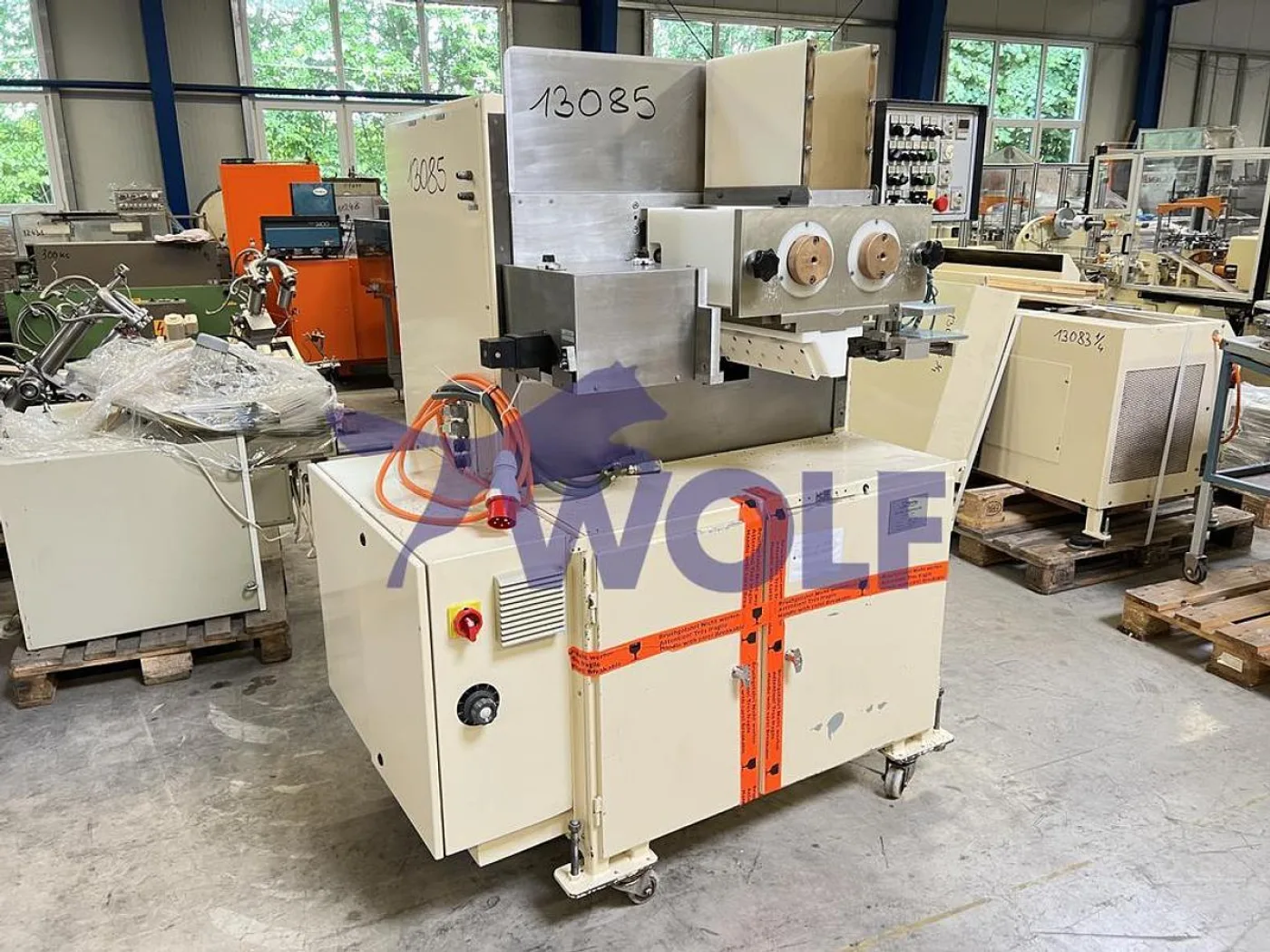 Strang-Extruder HOPPE - Type KBF-280 für 5 Massestränge je ca. 10 mm. - 2