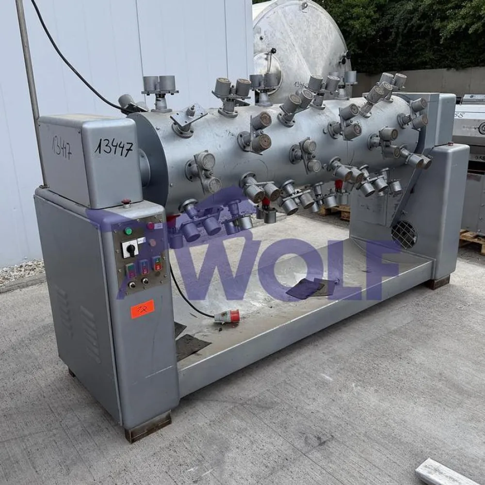 Hohlfigurenschleuder AWEMA - Type HFR-186 mit 48 Magnetstationen.