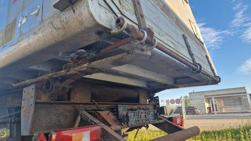 1990 Warneke Alu Kippmulde 2 Achs mit Lenkachse
