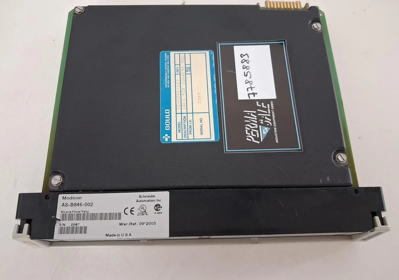 Modicon AS-B846-002 Analog Input Multiplexer Module - 3