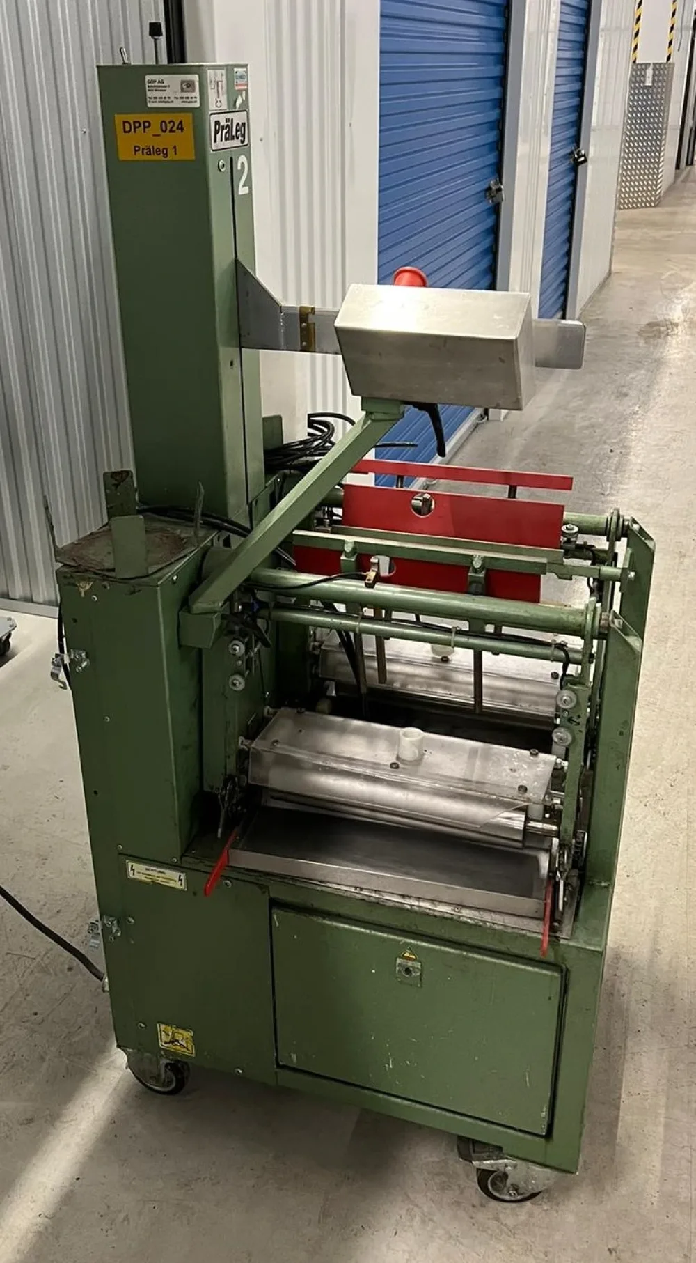 Schmedt Praleg 1805 máquina de revestimiento