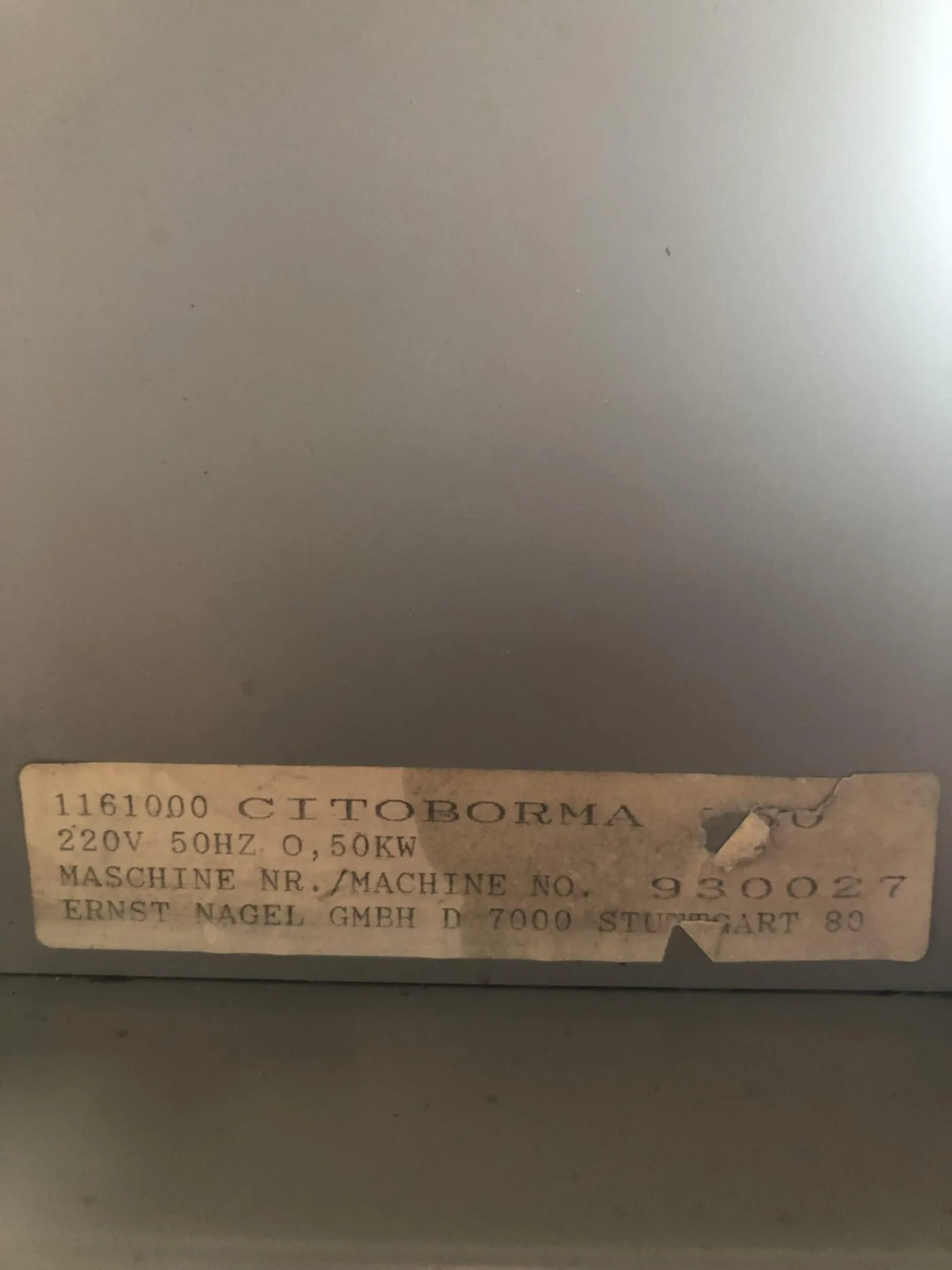 Foreuse Nagel CITOBORMA 150 - 6