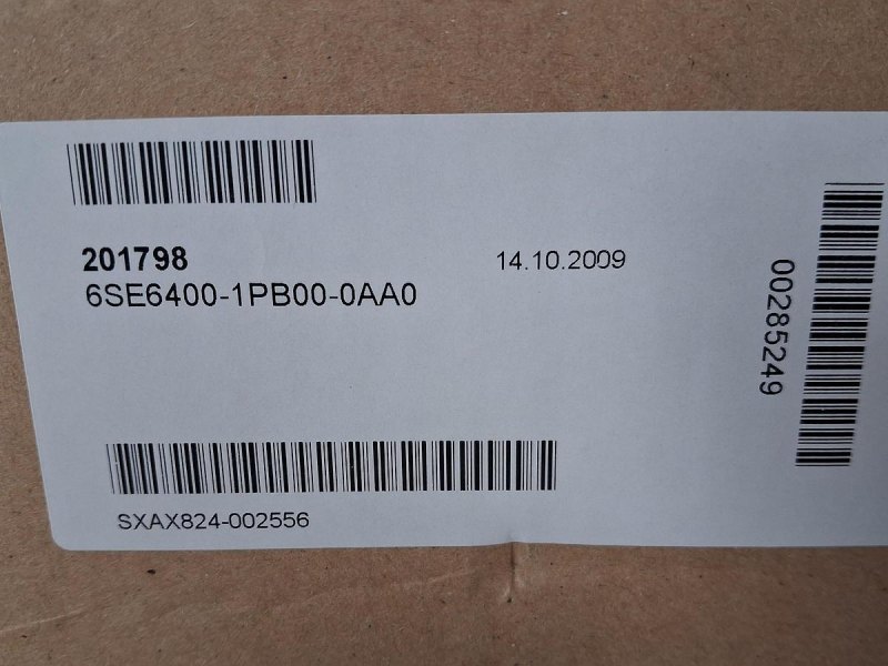 Siemens MICROMASTER 4 PROFIBUS Module 6SE6400-1PB00-0AA0