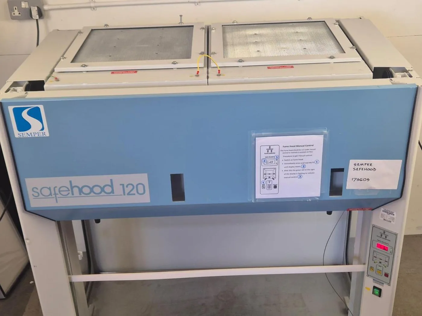 Semper Safehood 120 Safety Cabinet - 6