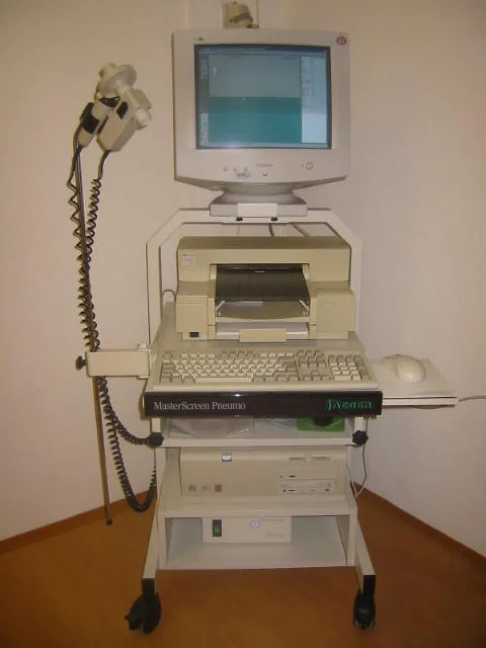 Jäger/HP/Dell Master Screen Pneumo Ergospiro-Meßplatz