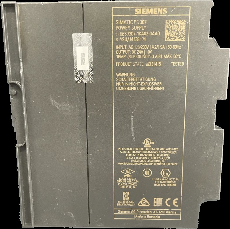 Siemens SIMATIC S7-300 6ES7307-1KA02-0AA0