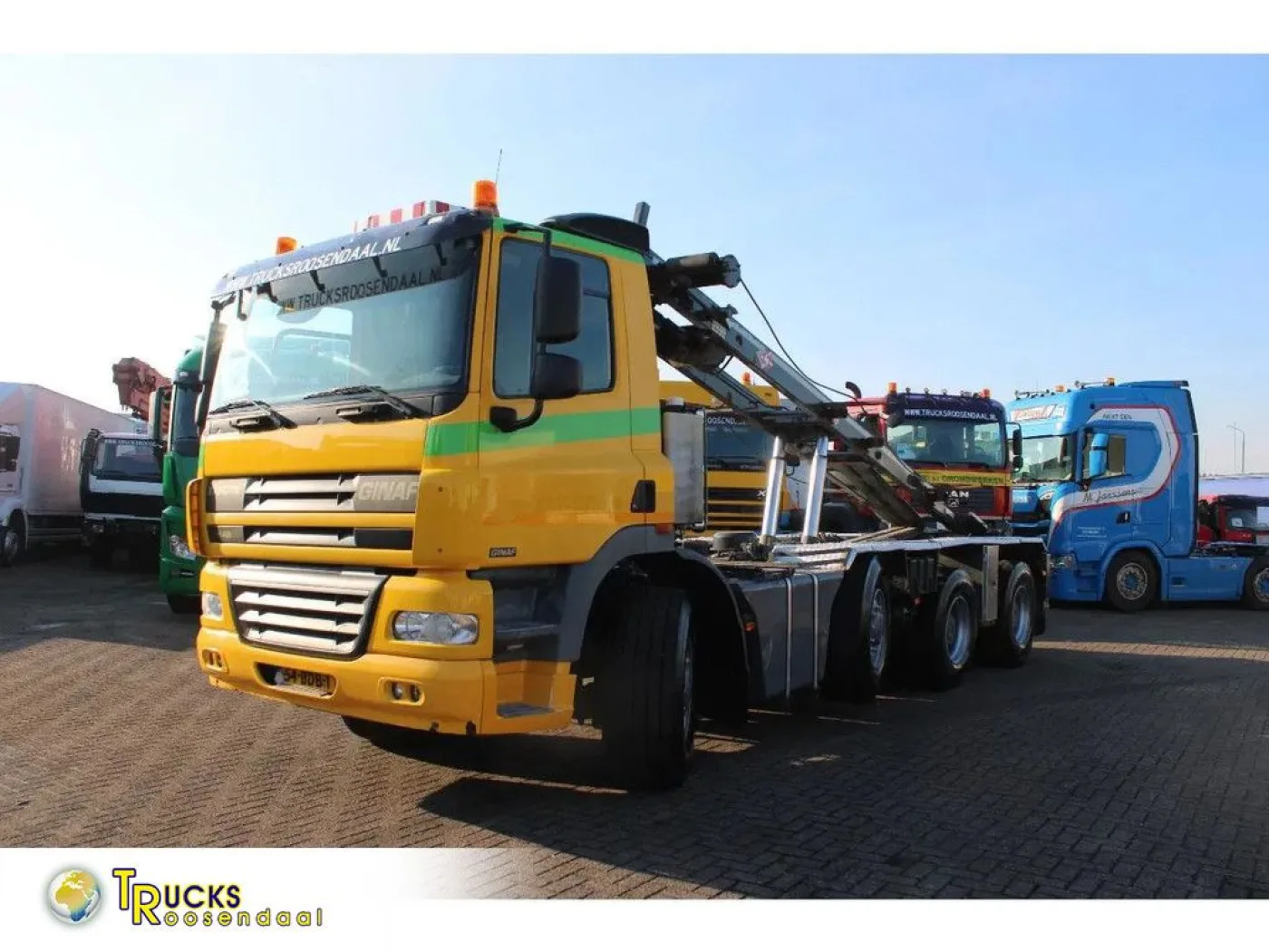 Ginaf X 4243 TS 460 + 30TON SYSTEM + 8x4 - 1