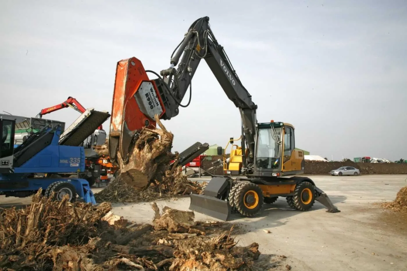 Westtech R900 R1300 Rodeschere Wurzelstock - 1