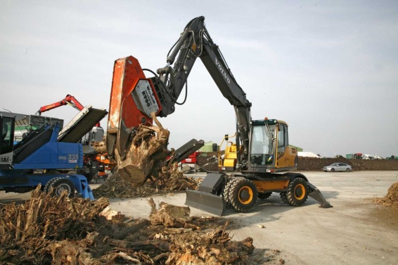 Westtech R900 R1300 Rodeschere Wurzelstock