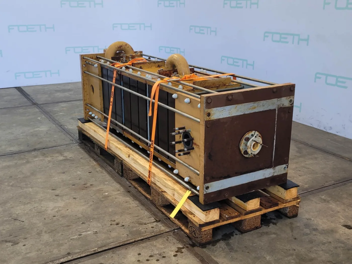 Vicarb Deutschland GmbH "Block, Graphite" 16,2m² - Shell and tube heat exchanger - 7