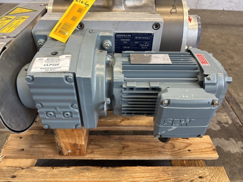 Zeppelin HDS 200/5 SS/SS/AC with silo - Rotating valve