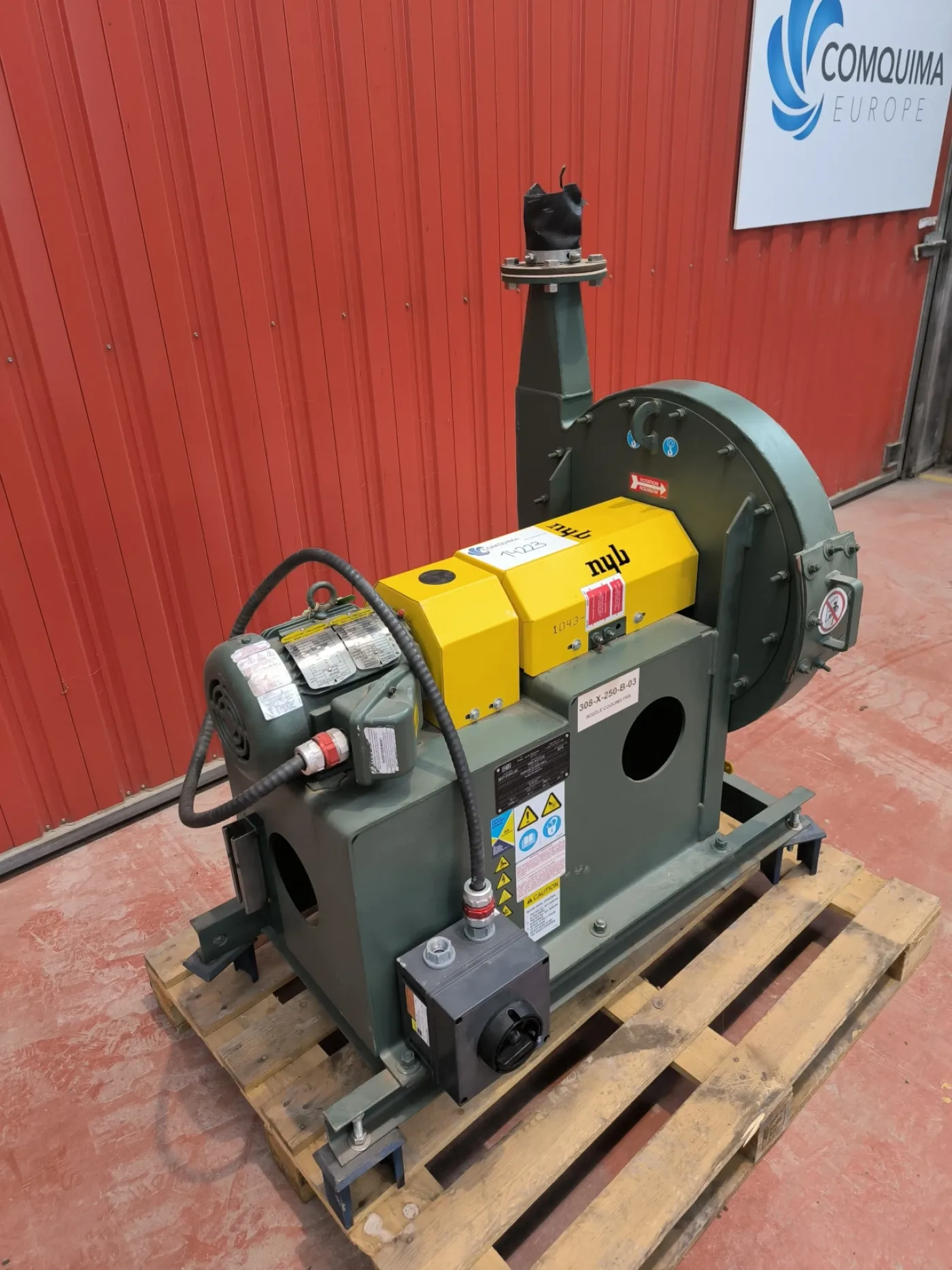 PRESSURE BLOWER THE NEW YORK BLOWER ARR-8 UNUSED - 3