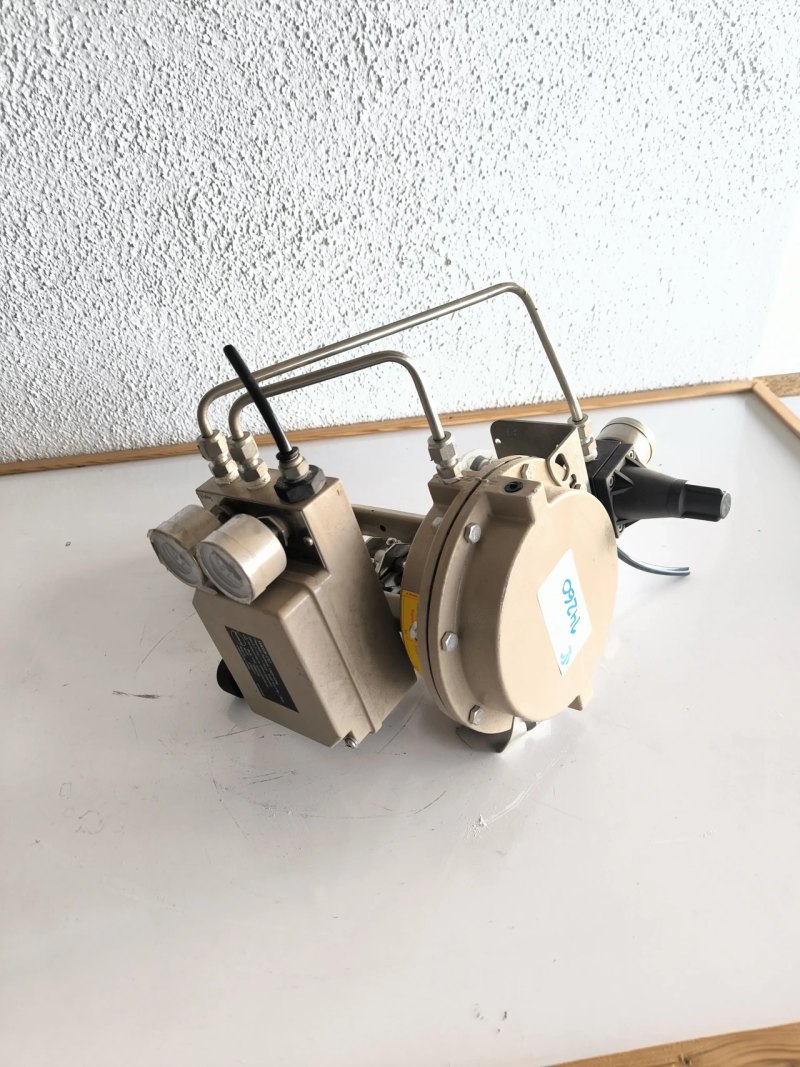 BALL VALVE SAMSON 3/4” CL300 STAINLESS STEEL 316 WITH POSITIONER 4765 AND PNEUMATIC ACTUATOR 3271