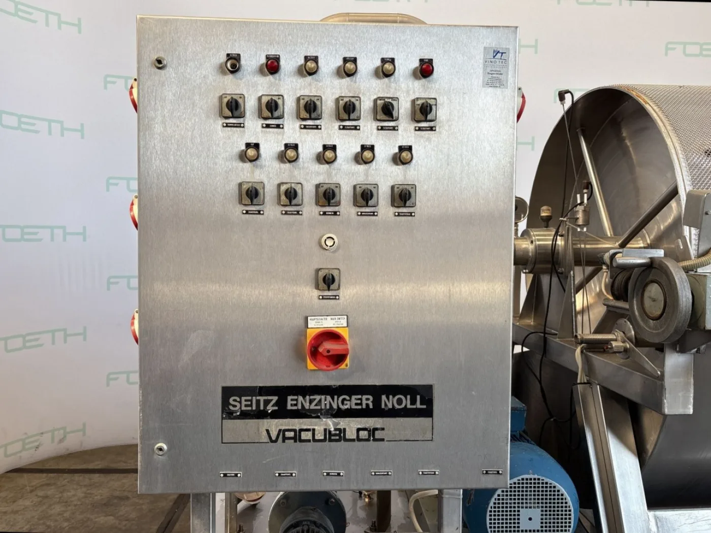 Seitz - Werke VACUBLOC (8 m2) - Rotating vacuum filter - 1