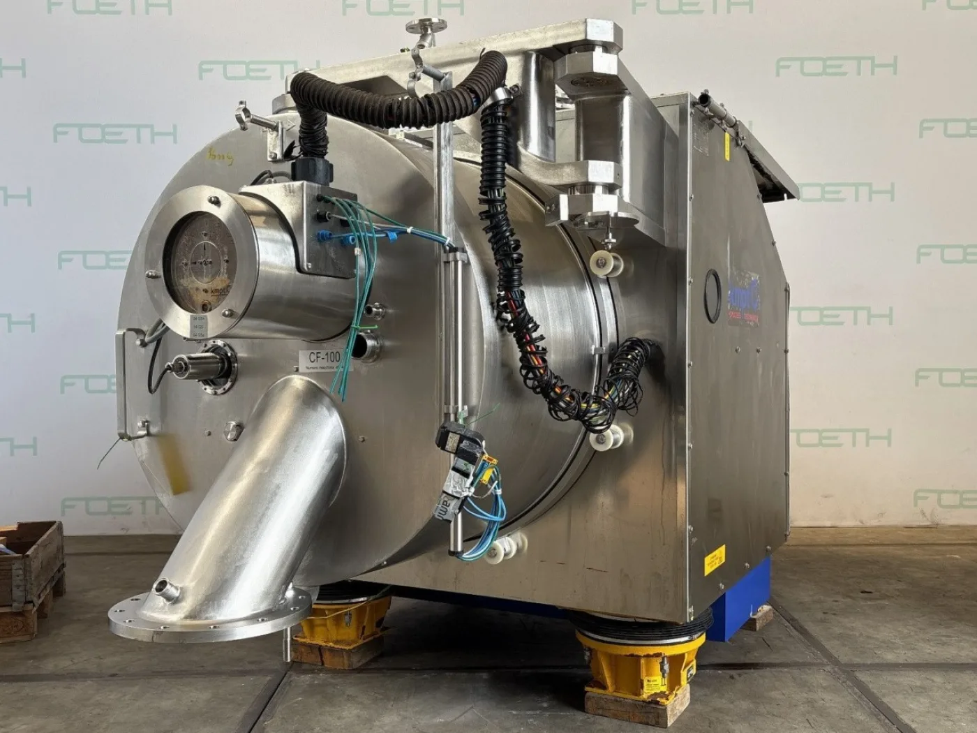 Krauss Maffei HZ1000/1.6 PH - Peeling centrifuge - 6