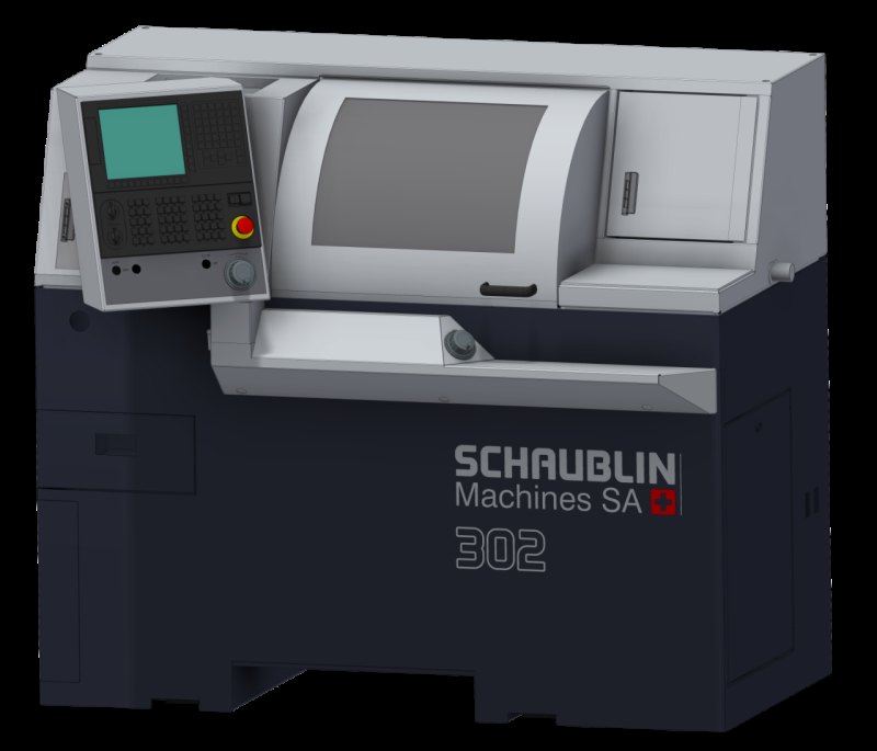 TOUR DE PRODUCTION PRECISION “SCHAUBLIN” 302 Mi CNC R-TM W25