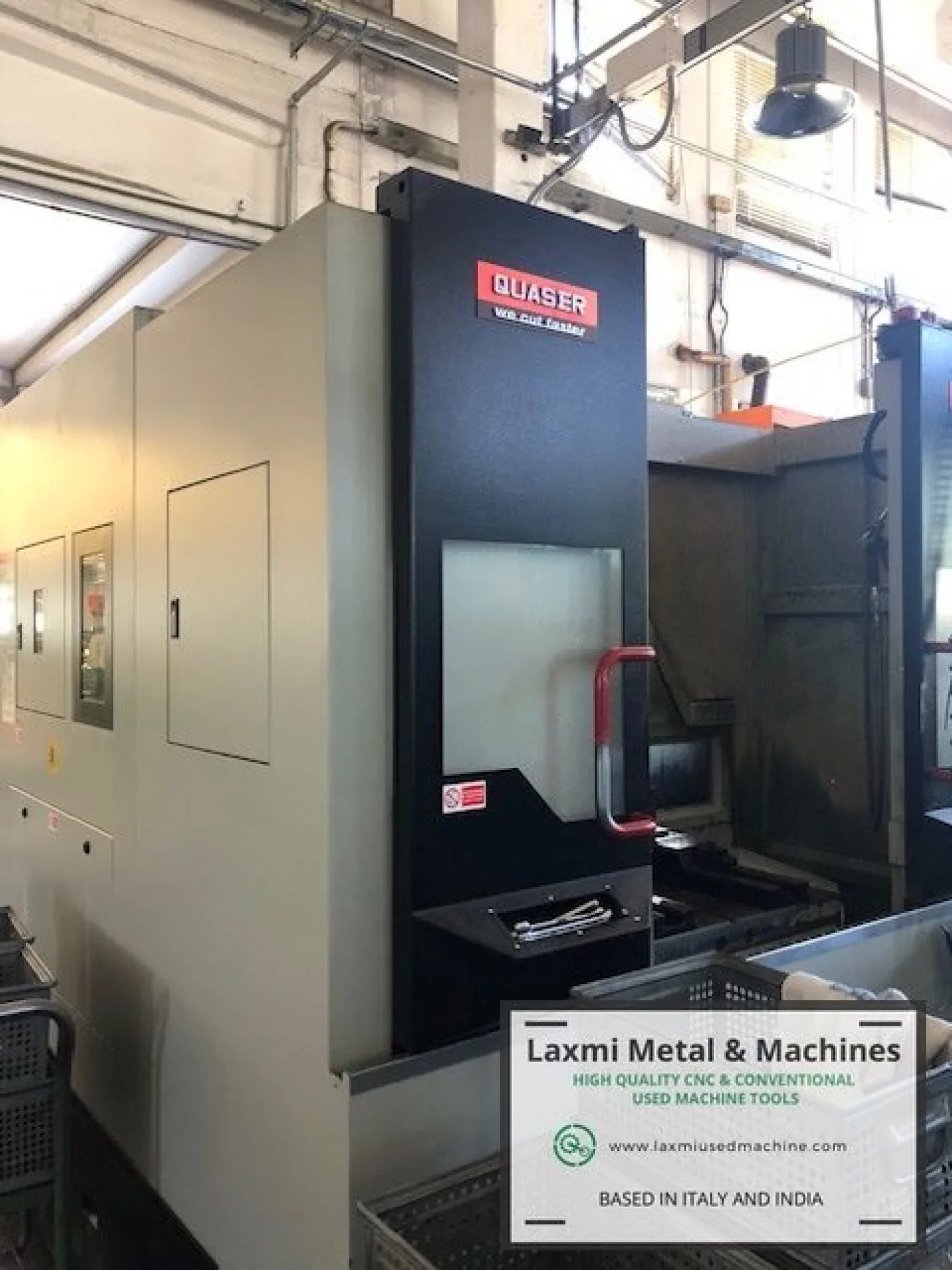 VERTICAL MACHINING CENTER, QUASER - MV 154 E APC 12B - Laxmi Metal & Machines, Rohtak - 2
