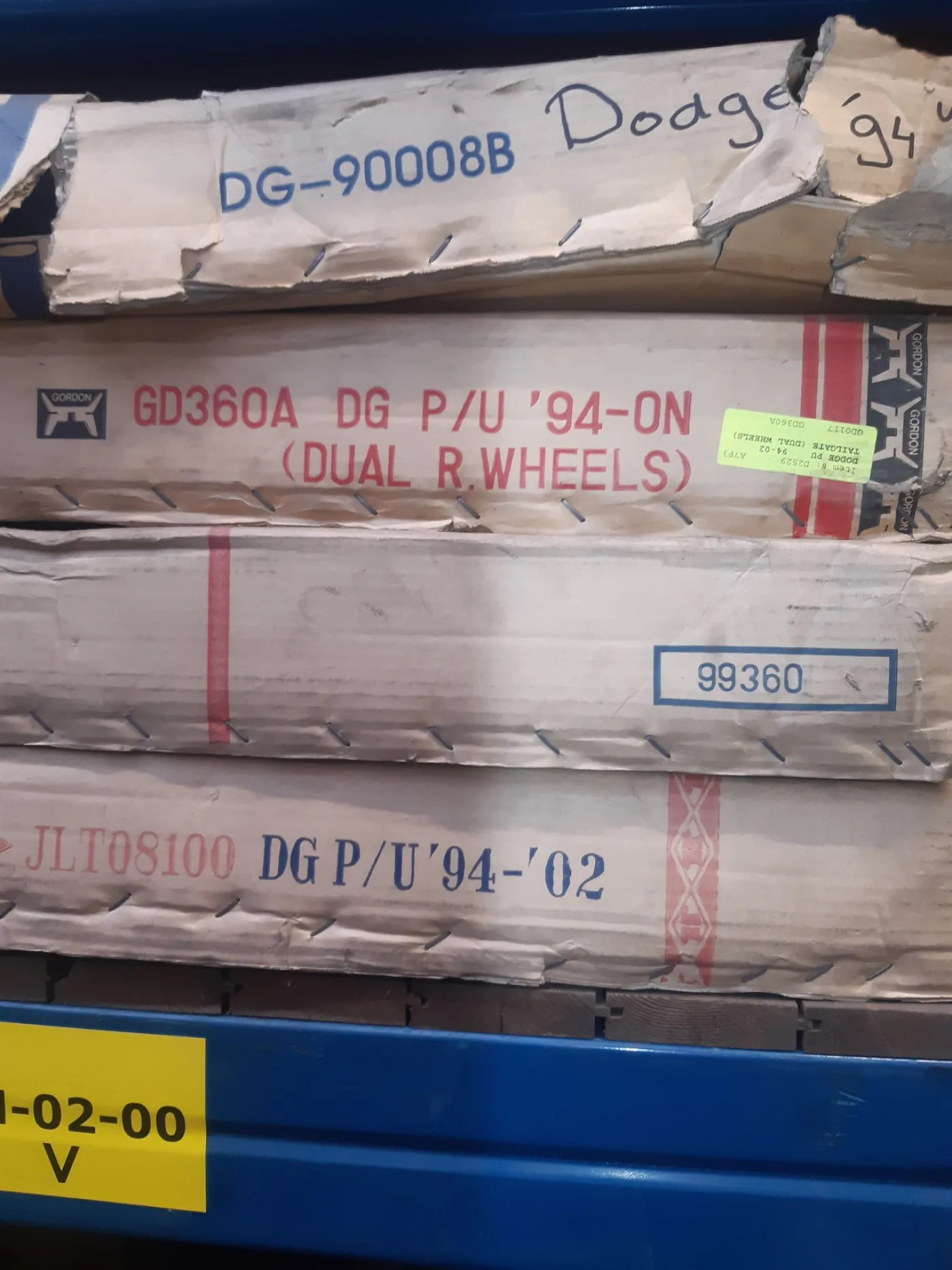 achterklep Dodge RAM 94-up dual rear wheels - 2