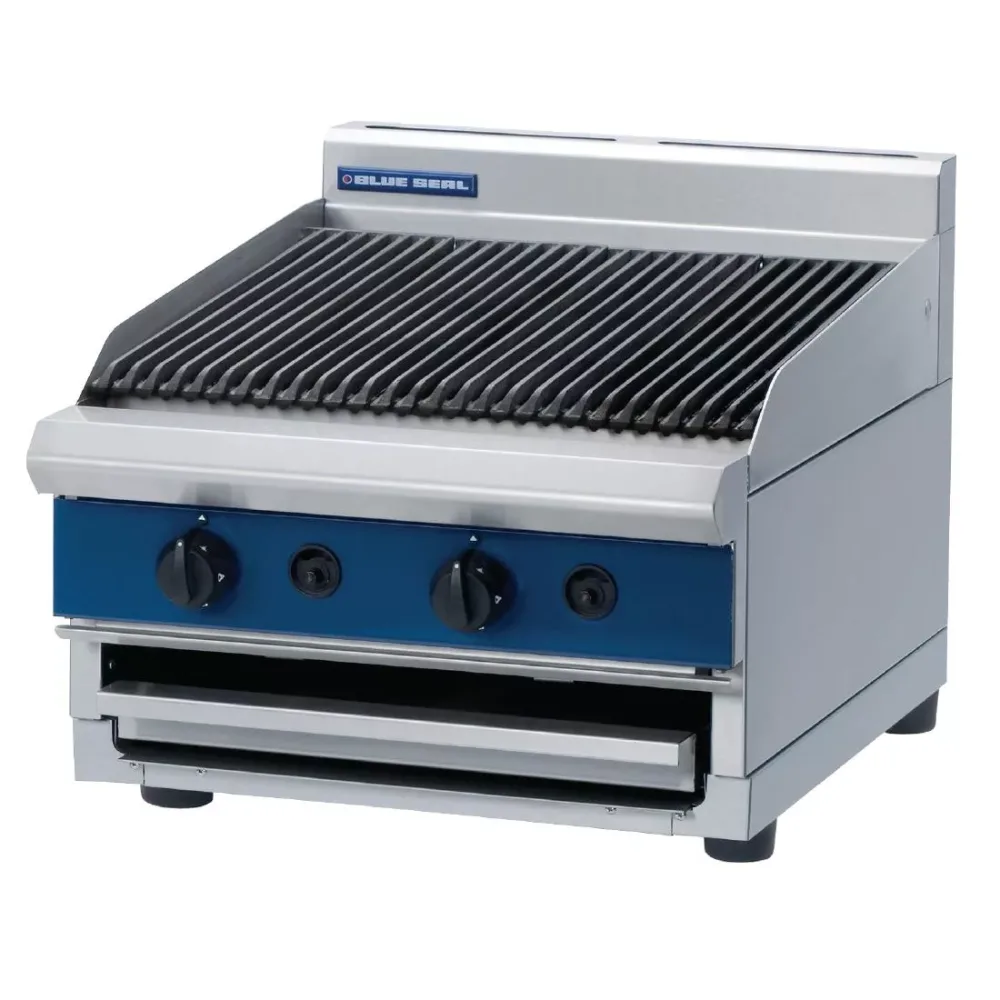 Blue Seal Countertop Chargrill Natural Gas G594-B - islandcatering