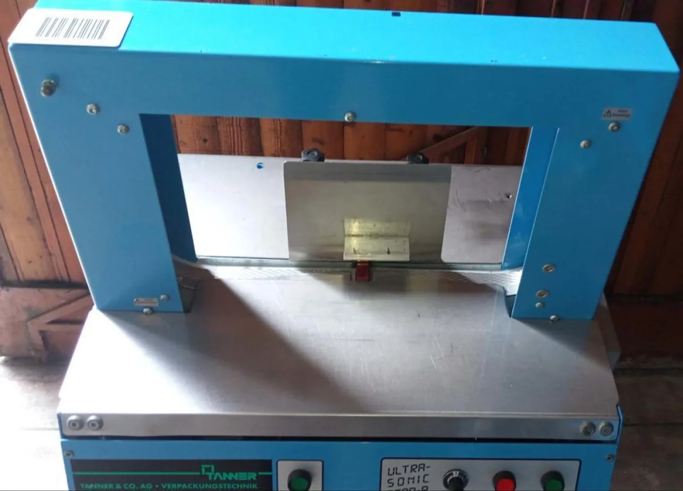 Tanner Lagen-Banderoliermaschine Ultra Sonic 2000A US2000AB - 2