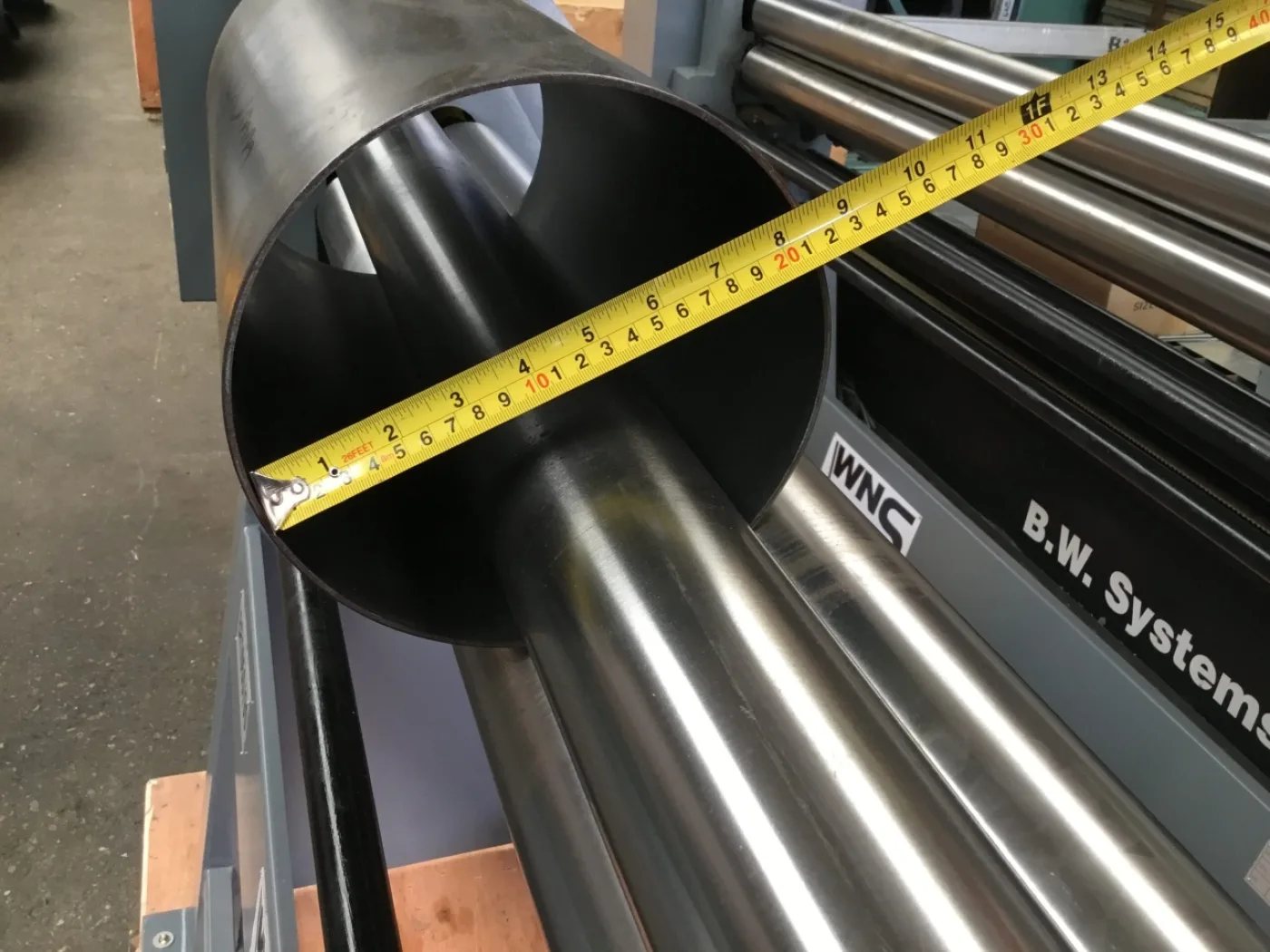 WNS Hand Bending Rolls 1050mm x 90mm x 2.5mm Capacity - WNS - W. Neal Services Ltd - 6