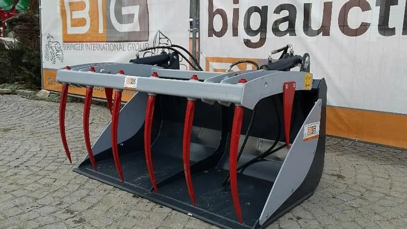 Krokodilschaufel 210 cm mit Kramer 312 Aufnahme - 2