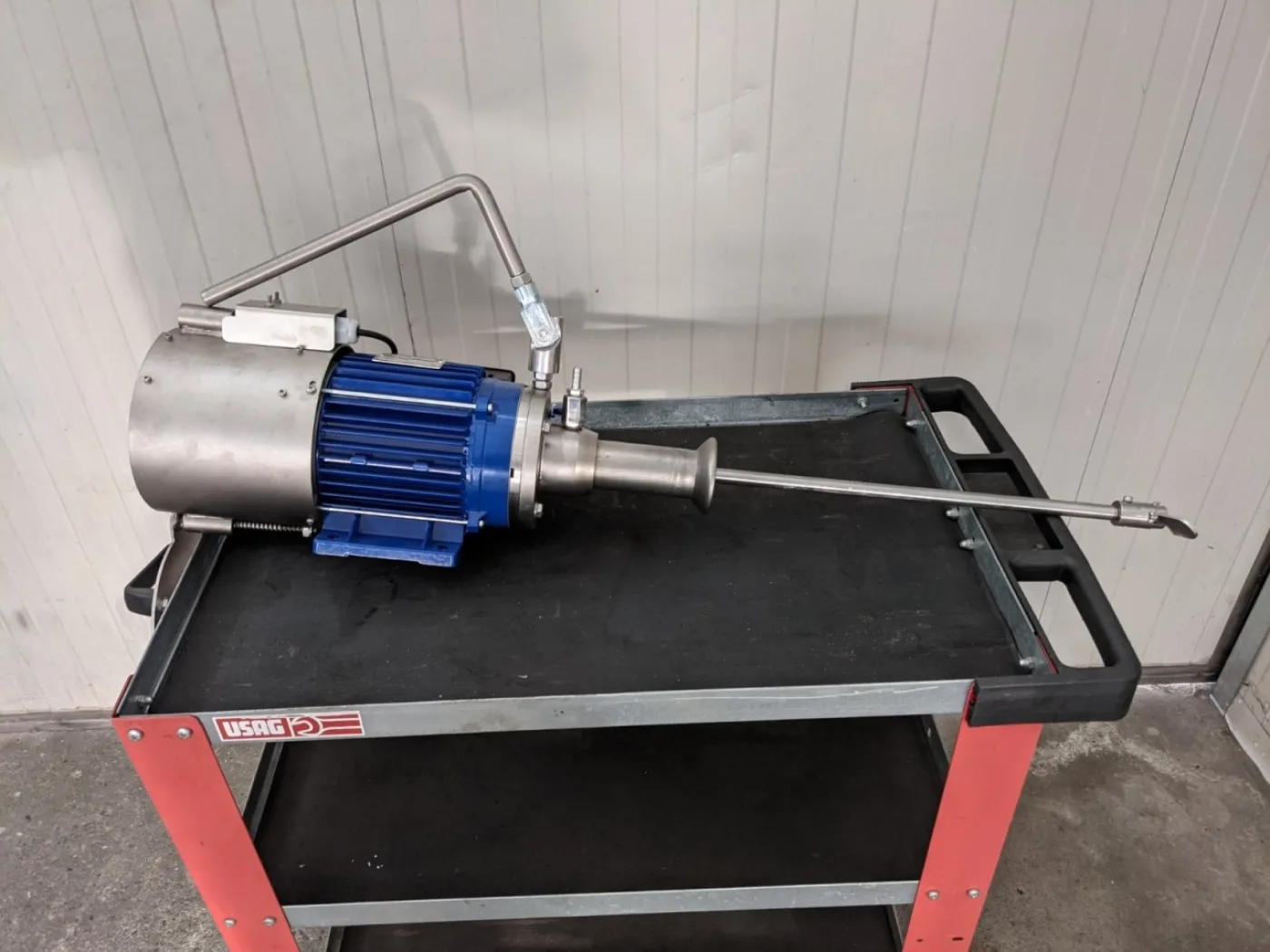 MIXER/AGITATOR REMOVABLE SHAFT POWER SUPPLY THREE PHASE 380V, NEW EQUIPMENT - 7